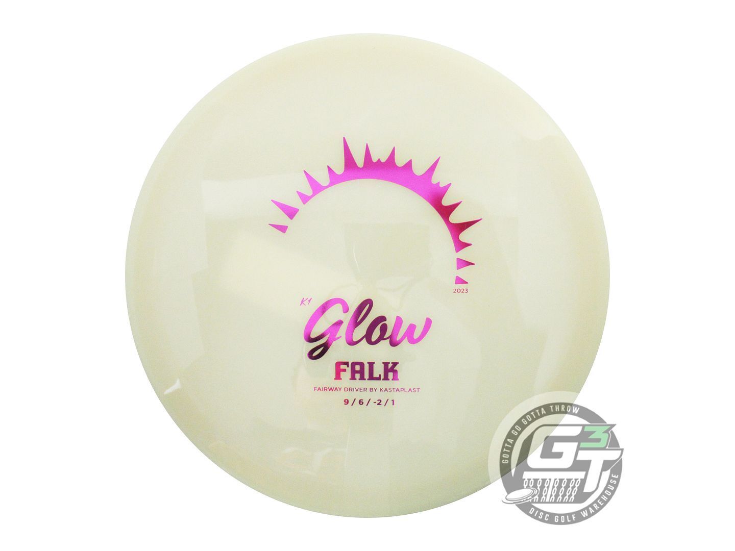 Kastaplast Glow K1 Falk Fairway Driver Golf Disc (Individually Listed)