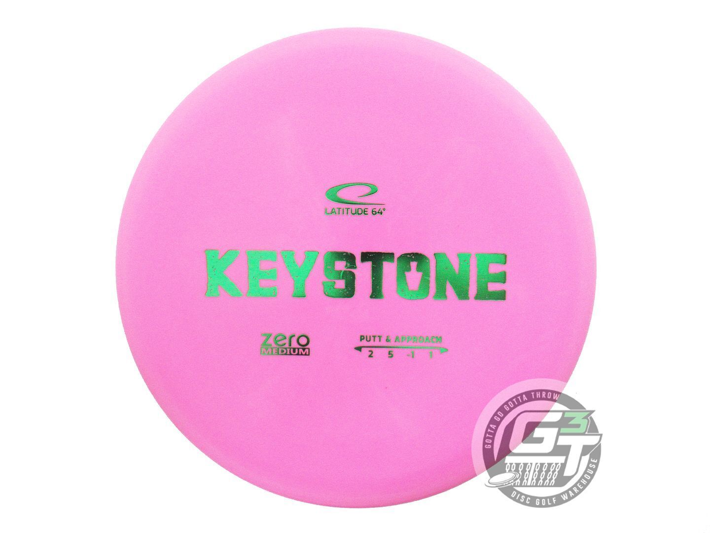 Latitude 64 Zero Line Medium Keystone Putter Golf Disc (Individually Listed)