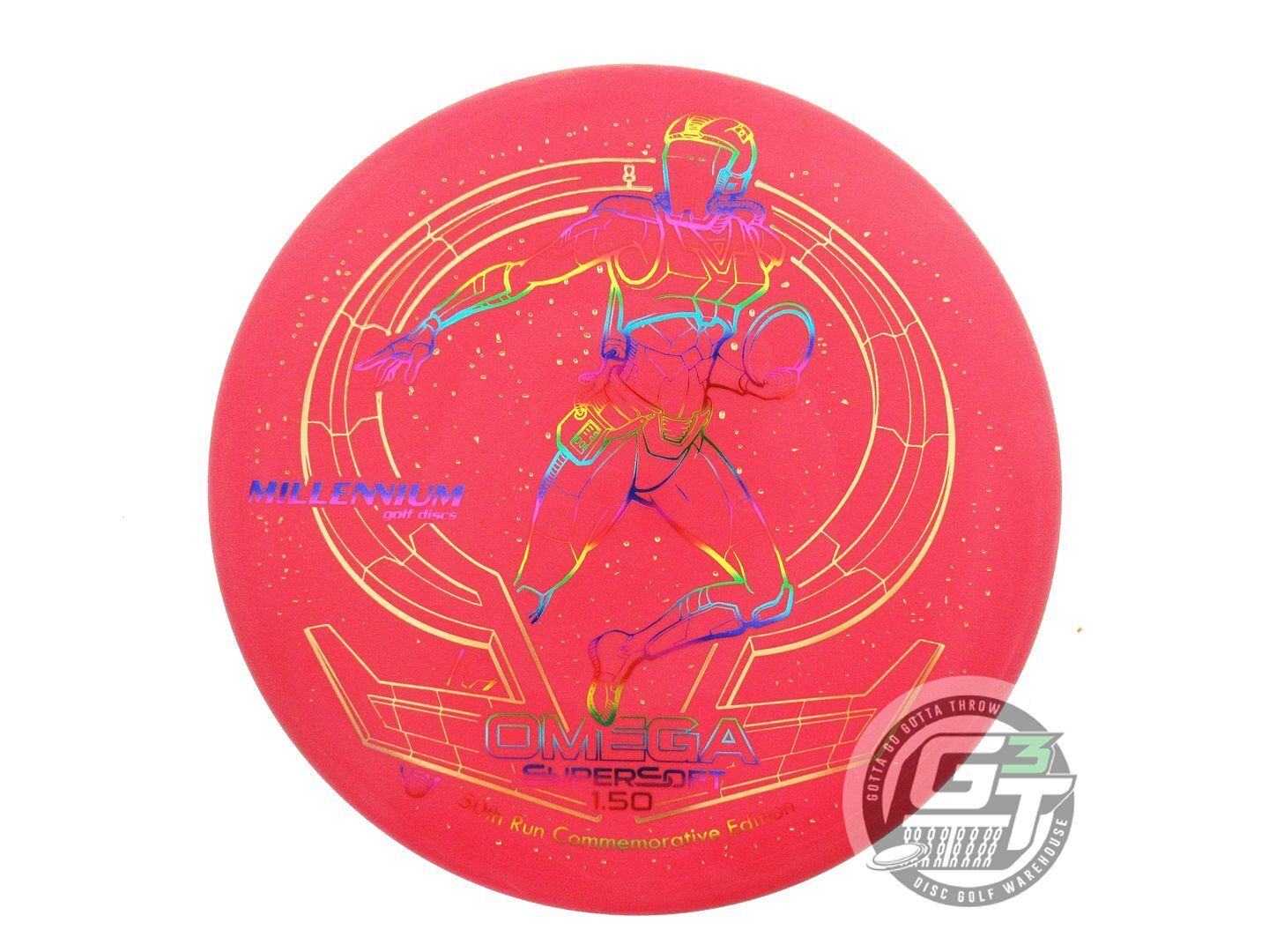 Millennium Limited Edition XXL Stamp 50th Run Commemorative Standard Omega SuperSoft Putter Golf Disc (Individually Listed)