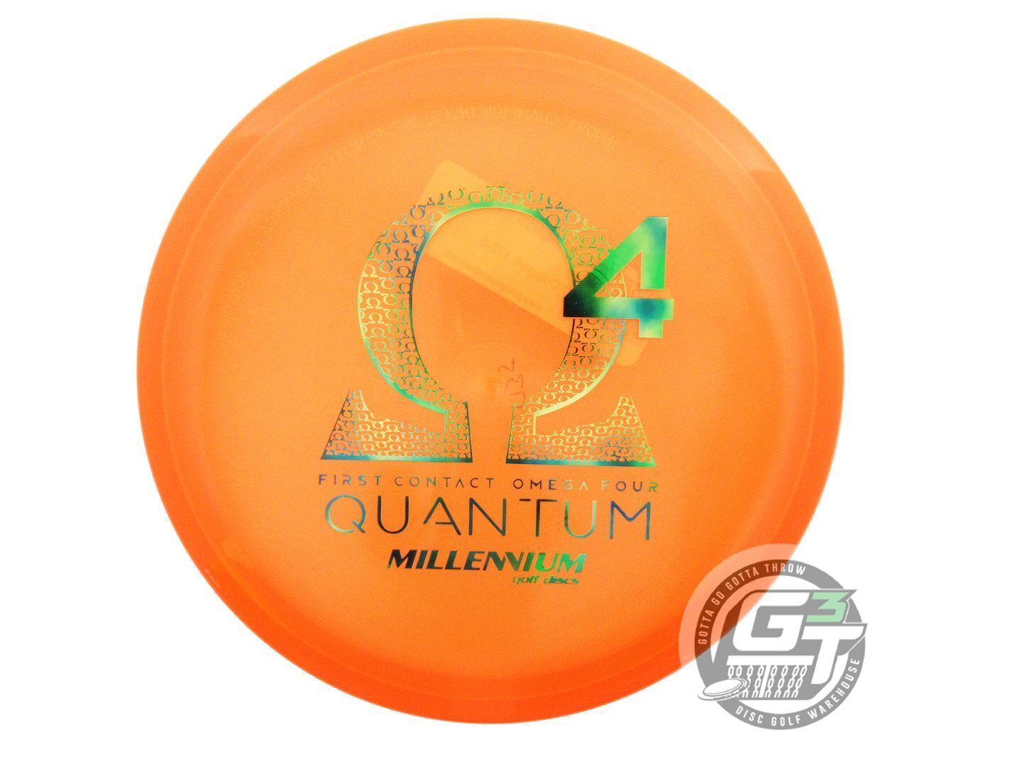 Millennium First Run Quantum Omega4 Putter Golf Disc (Individually Listed)