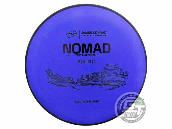 MVP Electron Nomad [James Conrad 1X] Putter Golf Disc (Individually Listed)