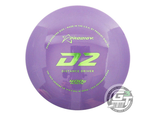 Prodigy 400G Series D2 Distance Driver Golf Disc (Individually Listed)