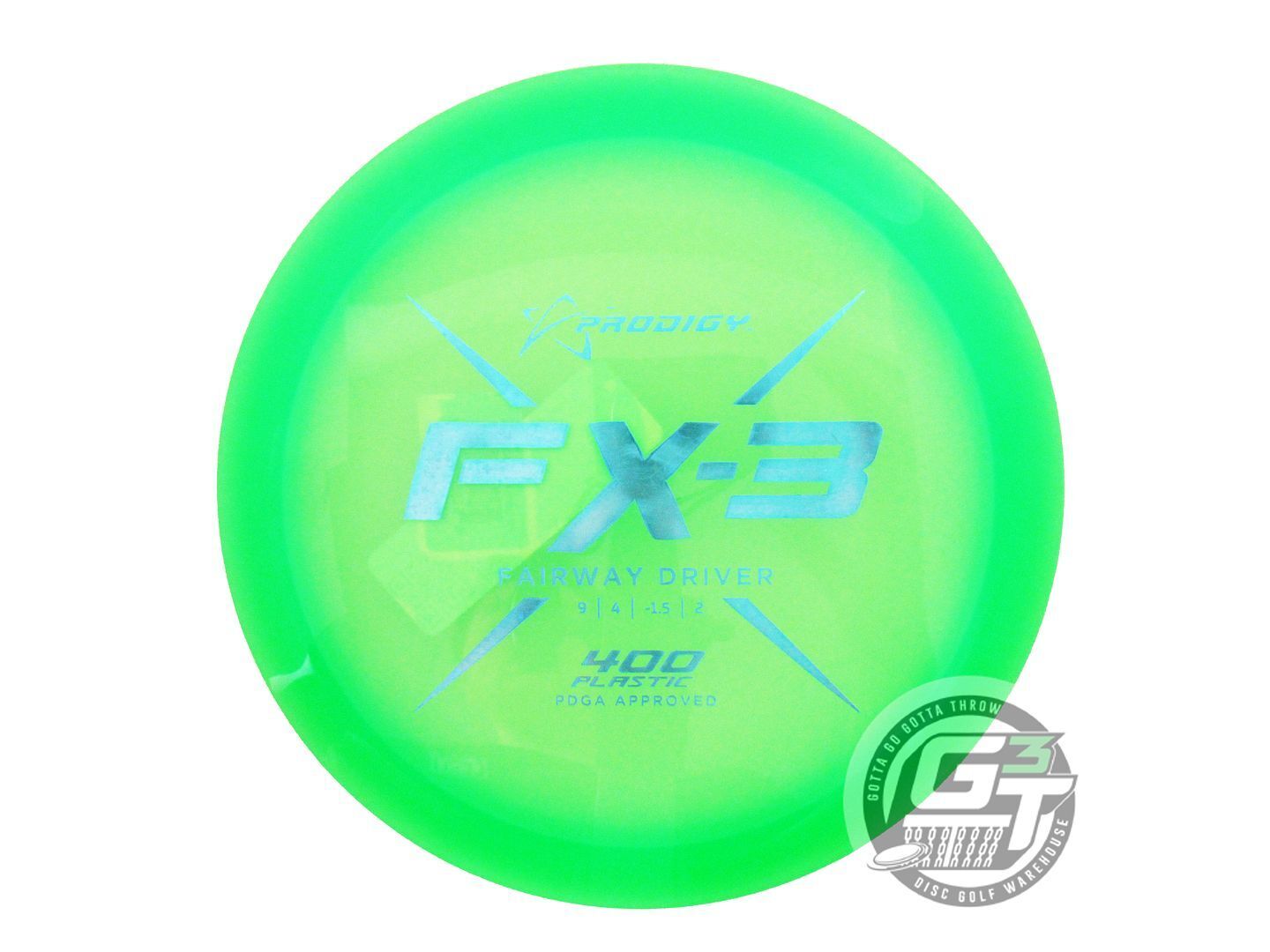 Prodigy 400 Series FX3 Fairway Driver Golf Disc (Individually Listed)