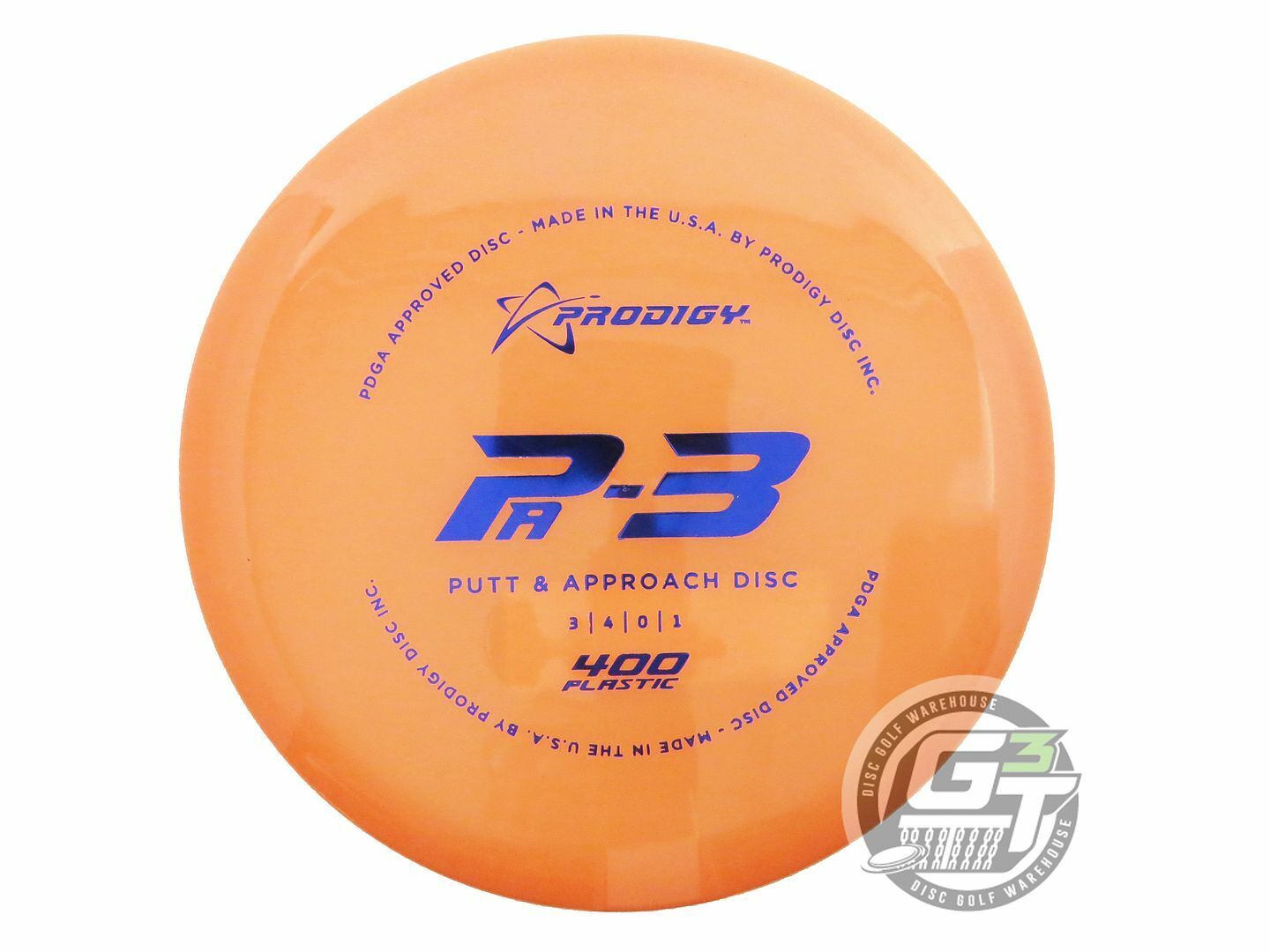 Prodigy 400 Series PA3 Putter Golf Disc (Individually Listed)