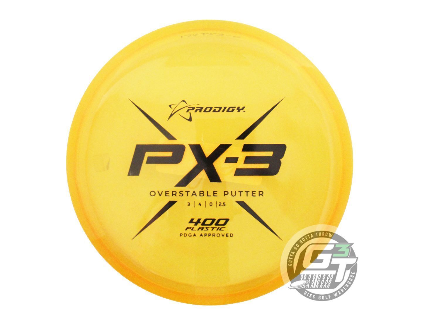 Prodigy 400 Series PX3 Putter Golf Disc (Individually Listed)