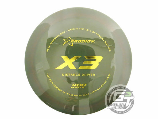 Prodigy 400 Series X3 Distance Driver Golf Disc (Individually Listed)