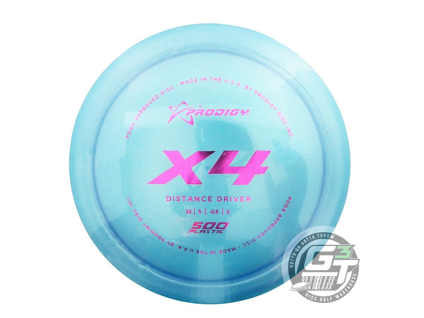 Prodigy 500 Series X4 Distance Driver Golf Disc (Individually Listed)