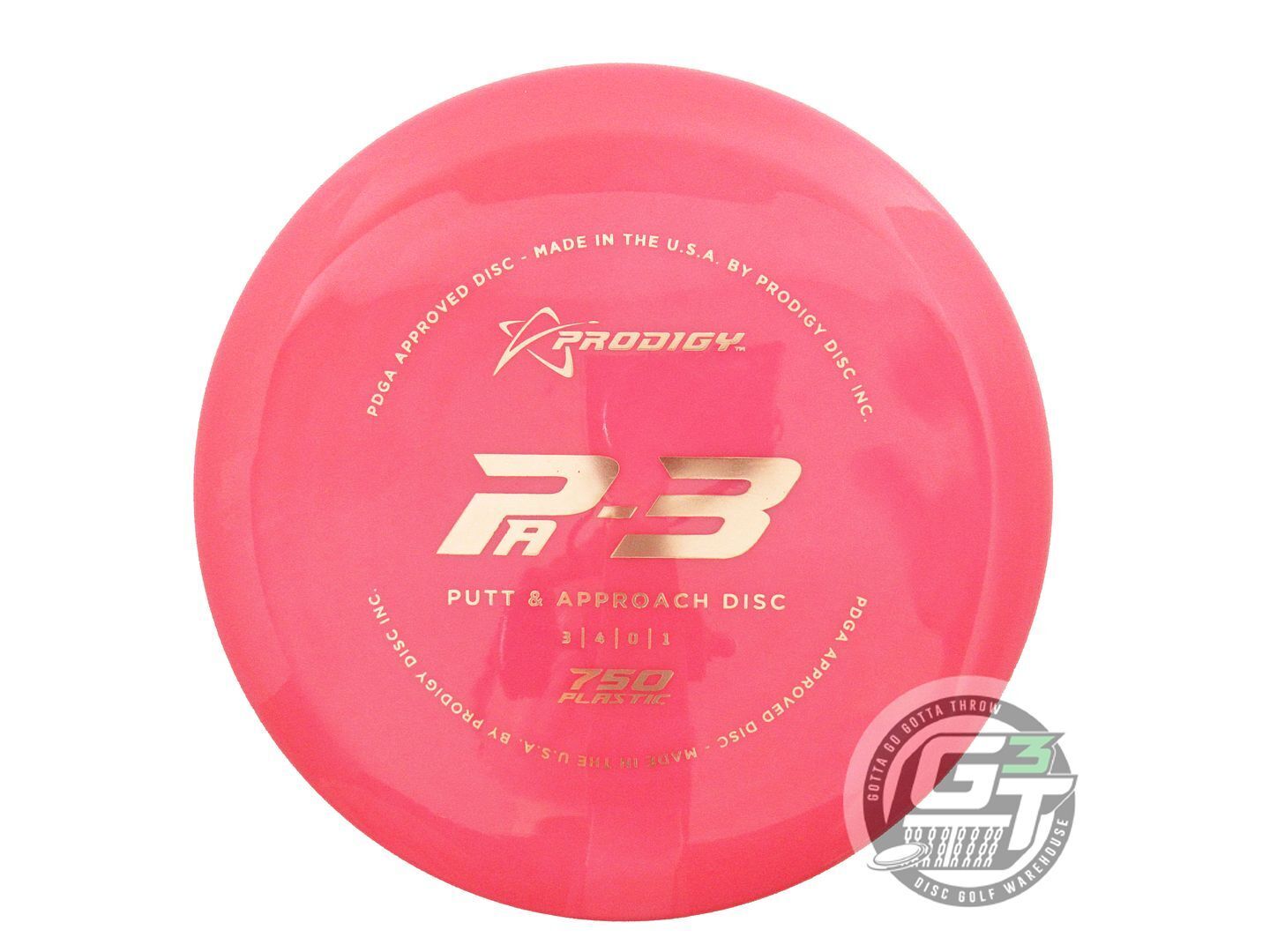 Prodigy 750 Series PA3 Putter Golf Disc (Individually Listed)
