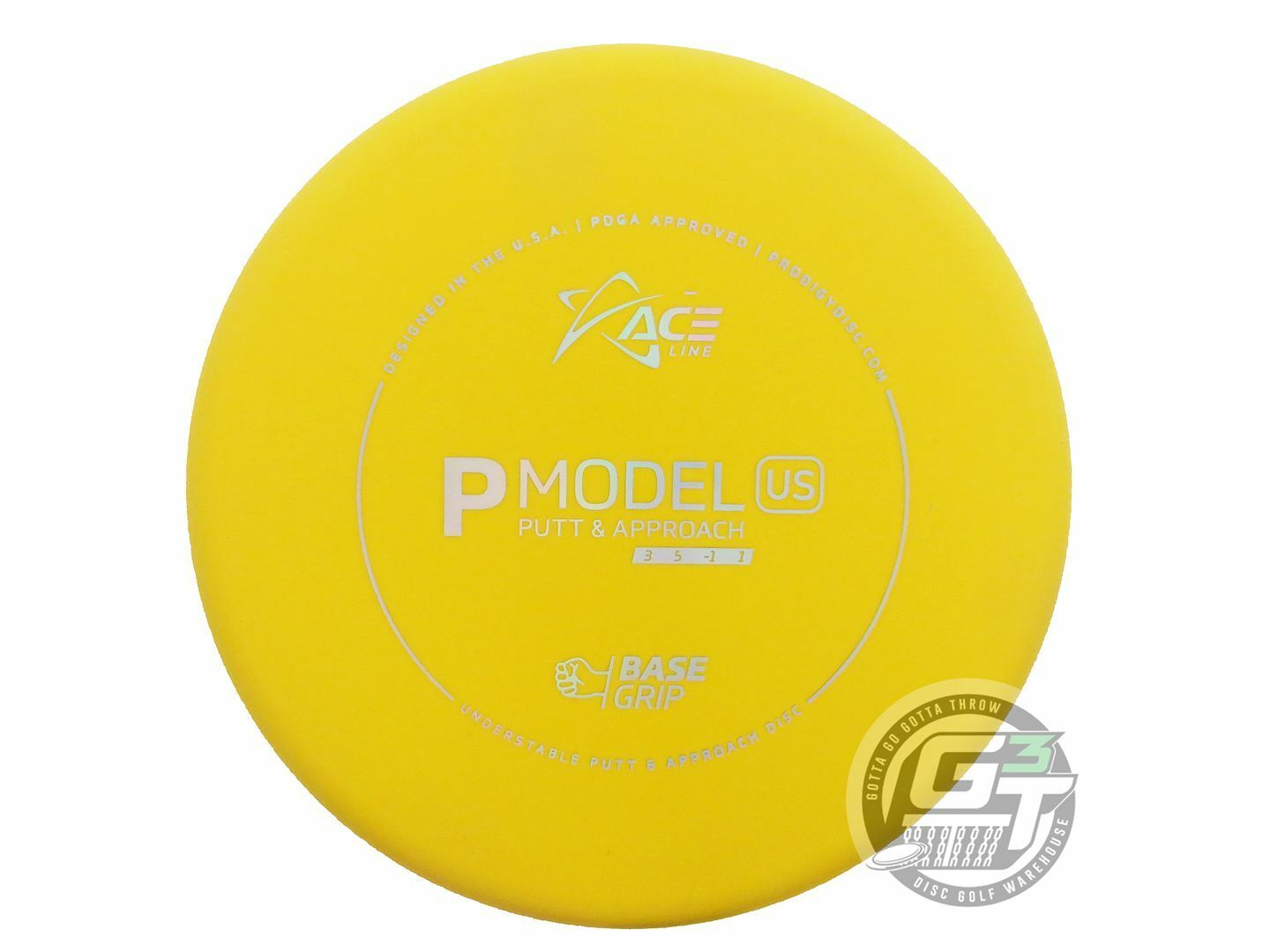 Prodigy Ace Line Base Grip P Model US Putter Golf Disc (Individually Listed)