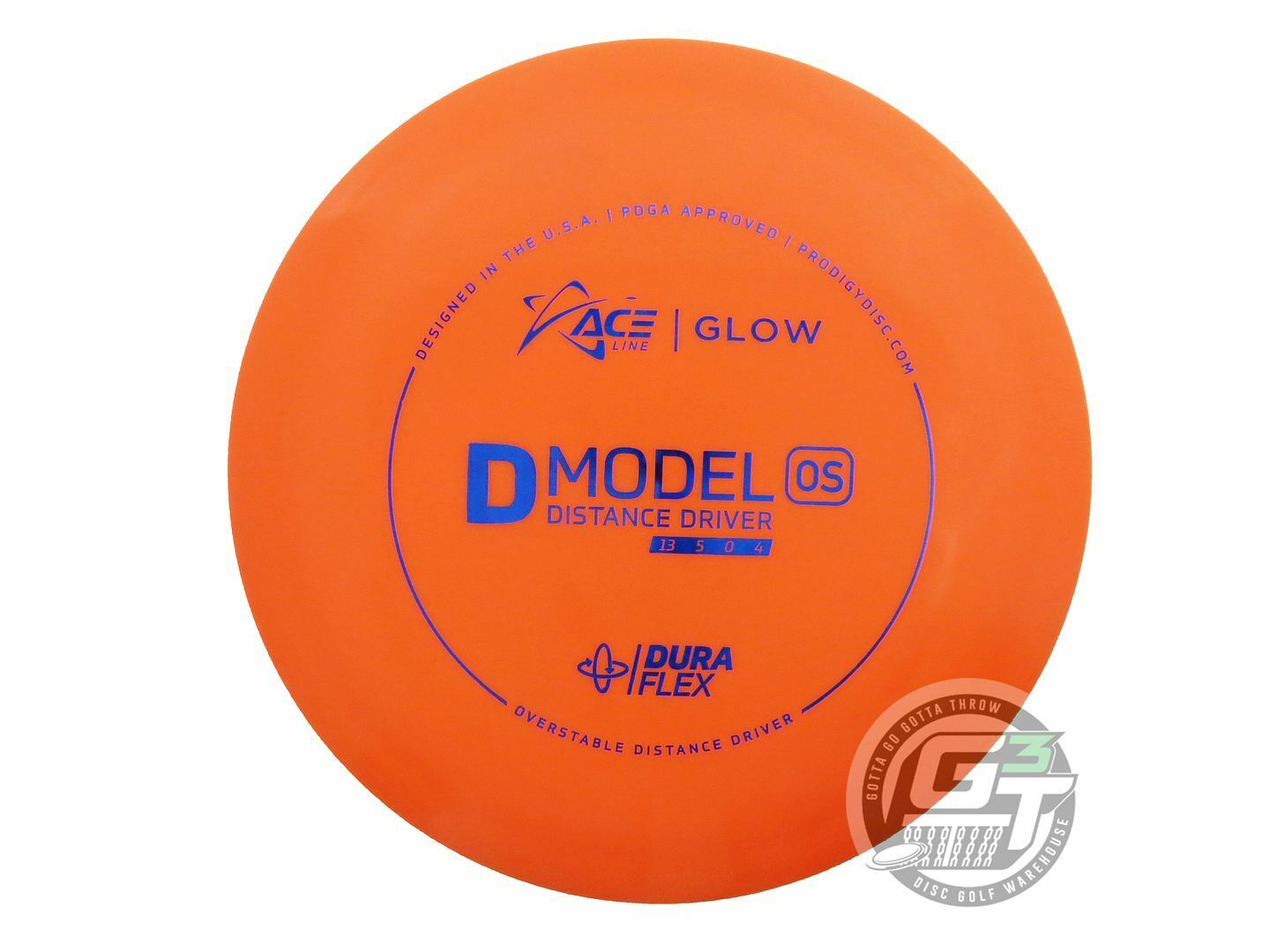 Prodigy Ace Line Glow DuraFlex D Model OS Distance Driver Golf Disc (Individually Listed)