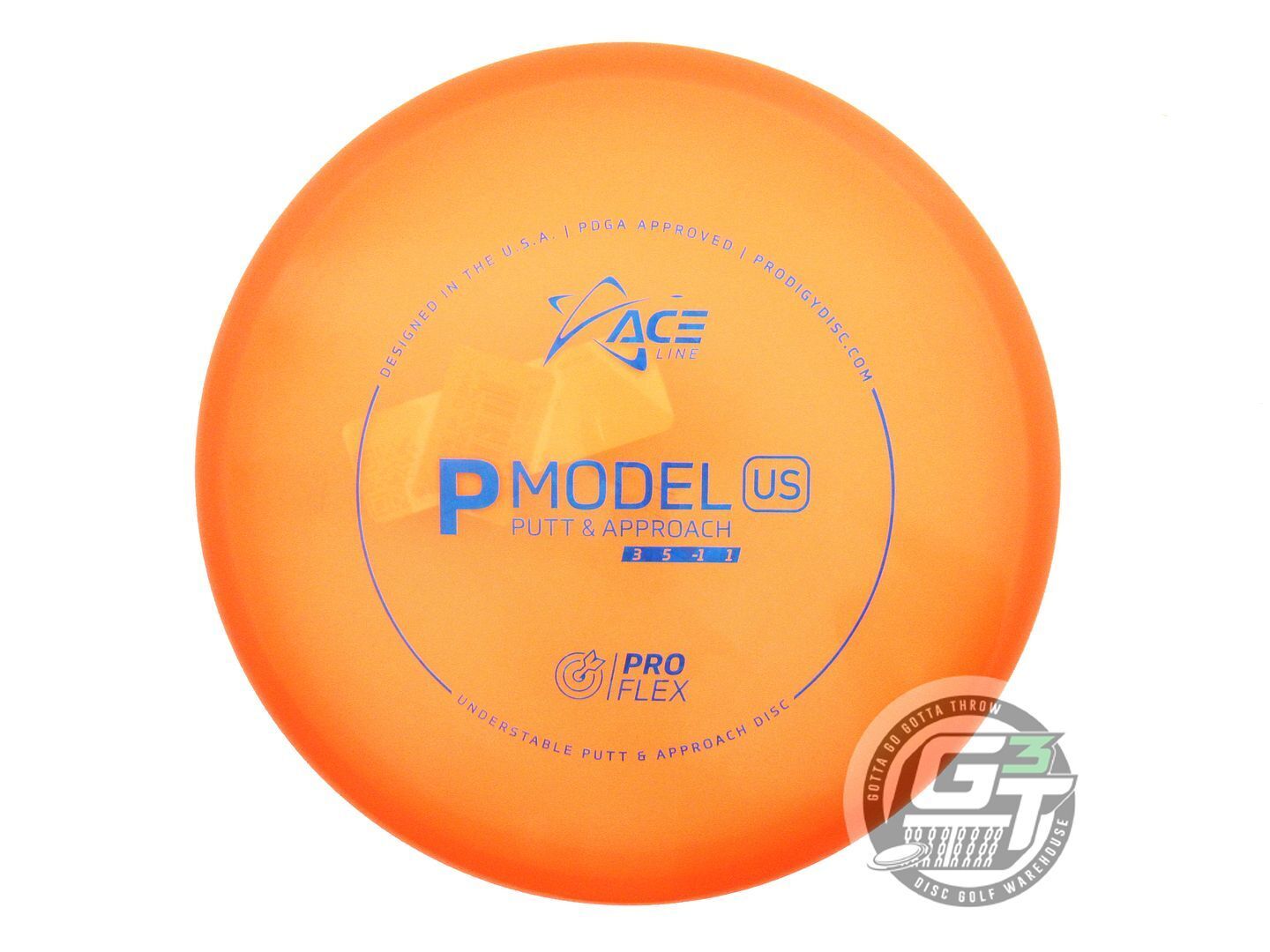 Prodigy Ace Line ProFlex P Model US Putter Golf Disc (Individually Listed)