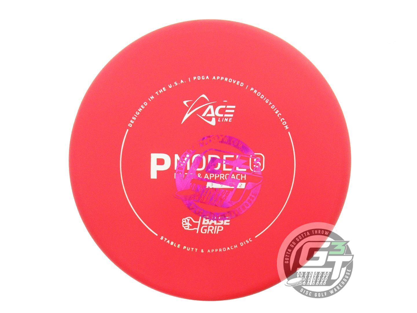 Prodigy Factory Second Ace Line Base Grip P Model S Putter Golf Disc (Individually Listed)