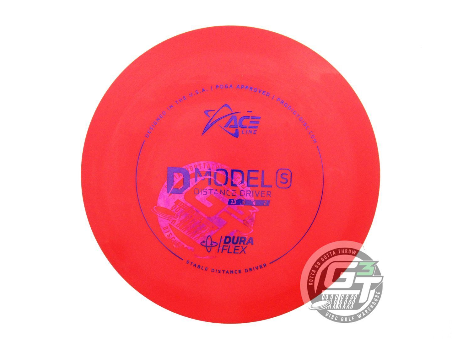 Prodigy Factory Second Ace Line DuraFlex D Model S Distance Driver Golf Disc (Individually Listed)