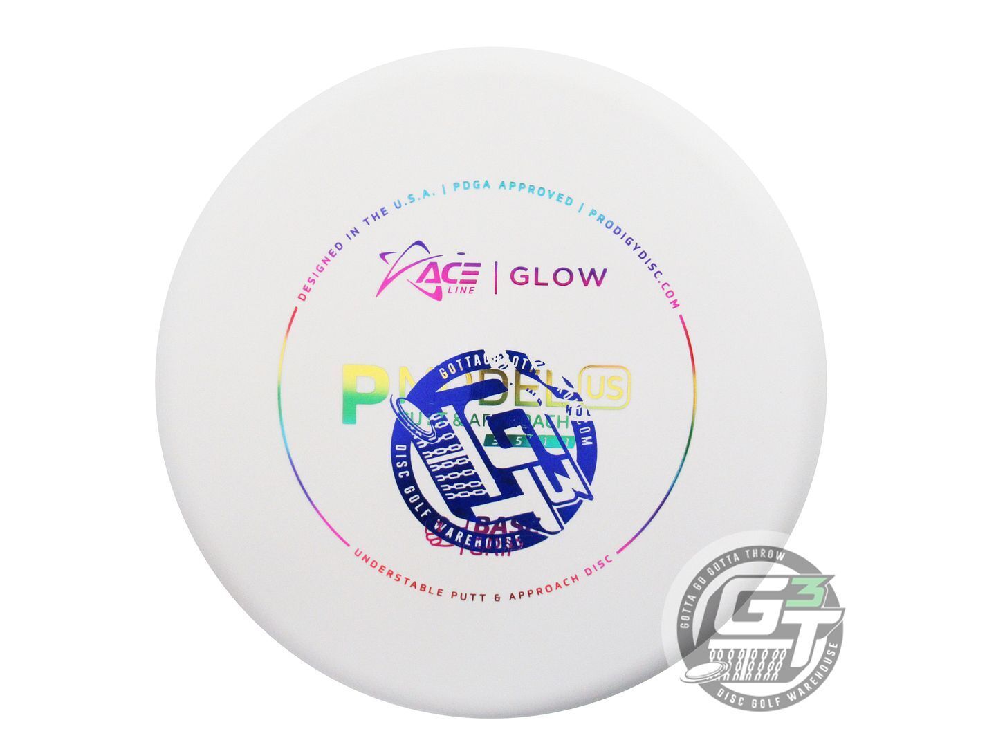 Prodigy Factory Second Ace Line Glow Base Grip P Model US Putter Golf Disc (Individually Listed)