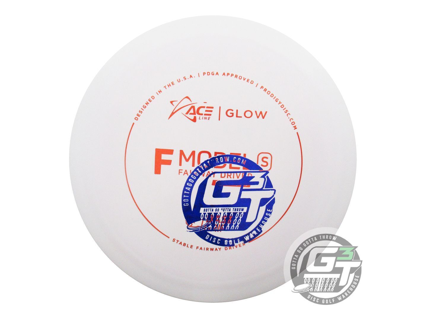Prodigy Factory Second Ace Line Glow DuraFlex F Model S Fairway Driver Golf Disc (Individually Listed)