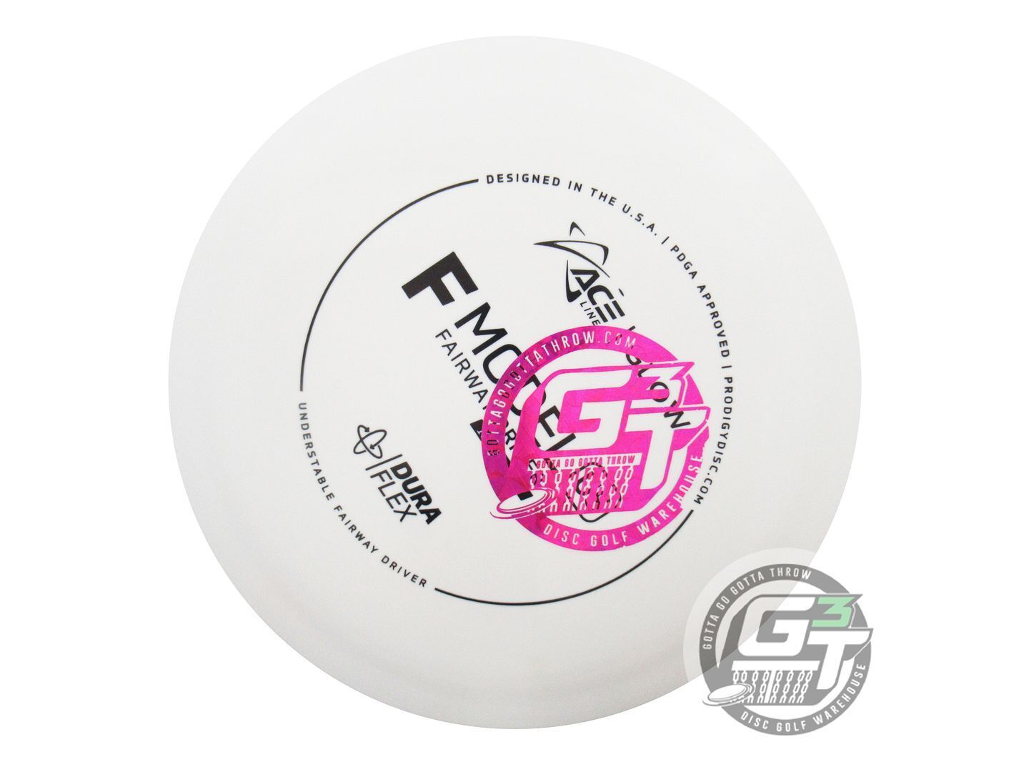 Prodigy Factory Second Ace Line Glow DuraFlex F Model US Fairway Driver Golf Disc (Individually Listed)