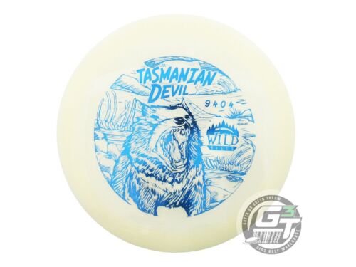 Wild Discs Nuclear Glow Tasmanian Devil Fairway Driver Golf Disc (Individually Listed)