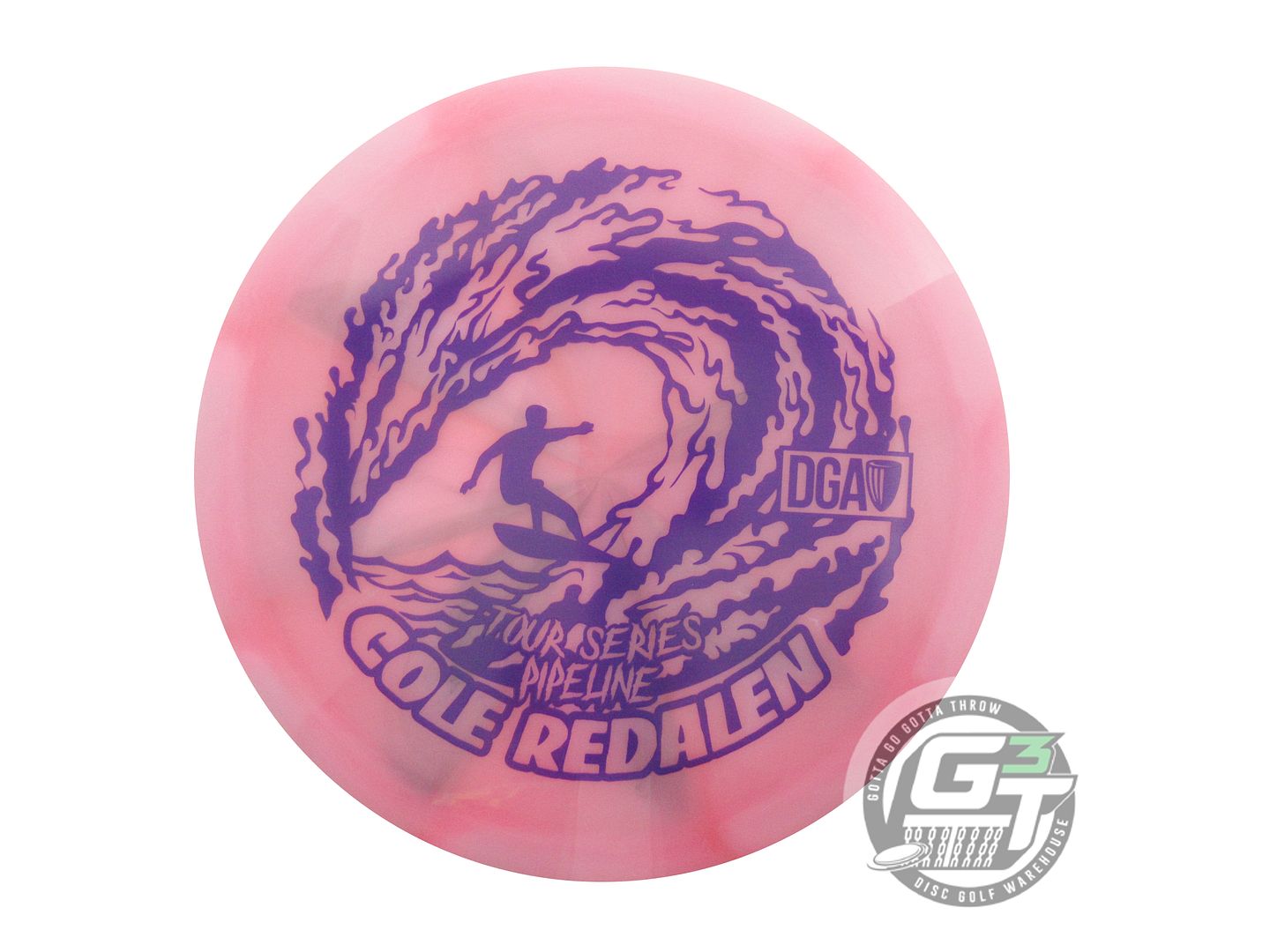 DGA Limited Edition 2023 Tour Series Cole Redalen Swirl Tour Series Pipeline Fairway Driver Golf Disc (Individually Listed)