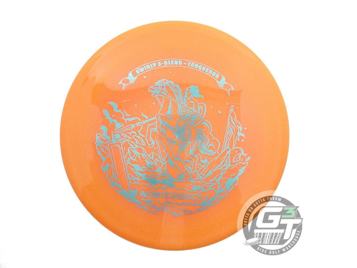 Infinite Discs Swirly S-Blend Conqueror Distance Driver Golf Disc (Individually Listed)