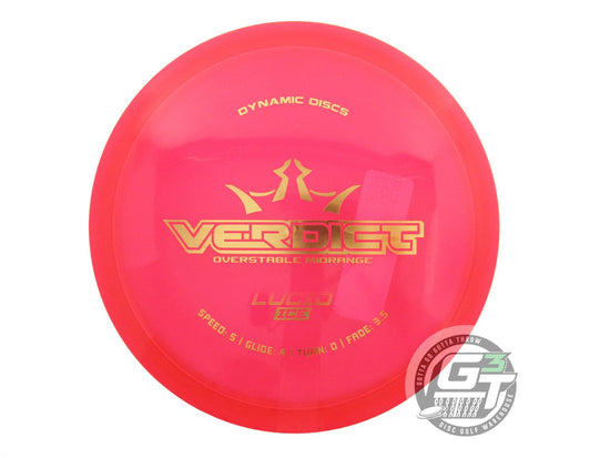 Dynamic Discs Lucid Verdict Midrange Golf Disc (Individually Listed)