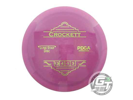 Lone Star Alpha Crockett Distance Driver Golf Disc (Individually Listed)