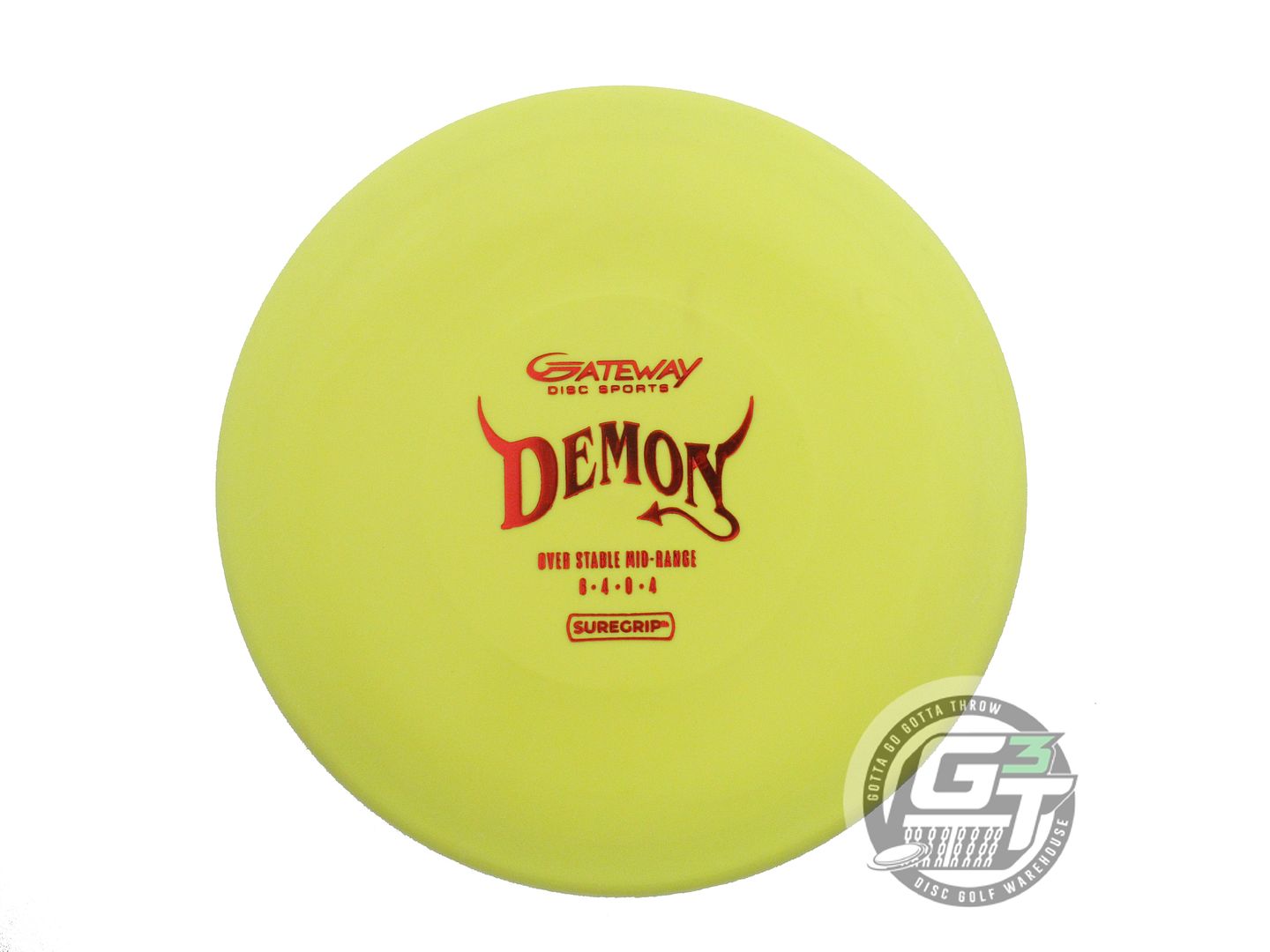 Gateway Sure Grip Demon Midrange Golf Disc (Individually Listed)