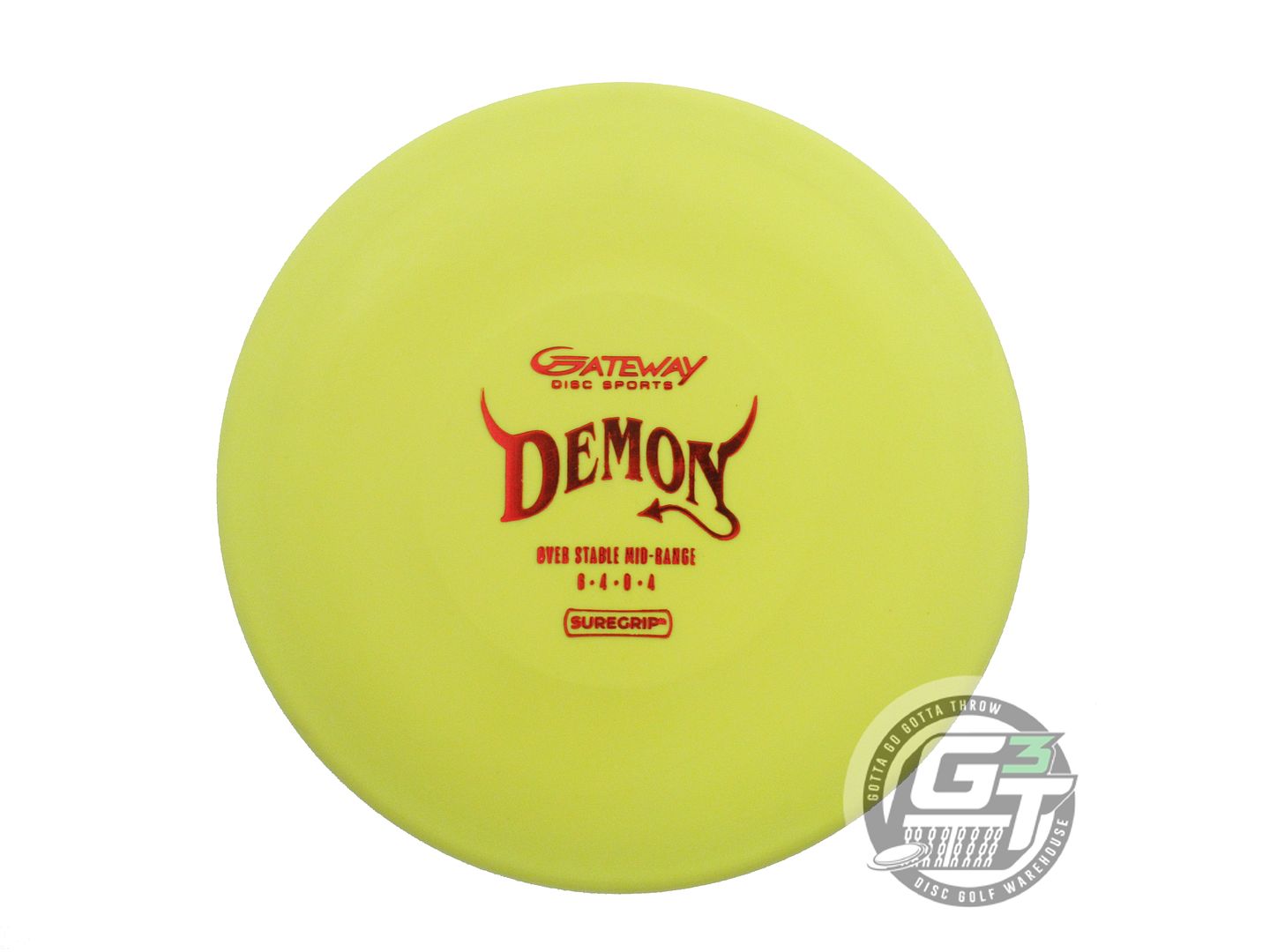 Gateway Sure Grip Demon Midrange Golf Disc (Individually Listed)
