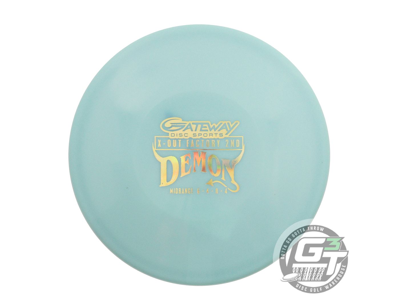 Gateway Factory Second Hyper-Diamond Demon Midrange Golf Disc (Individually Listed)