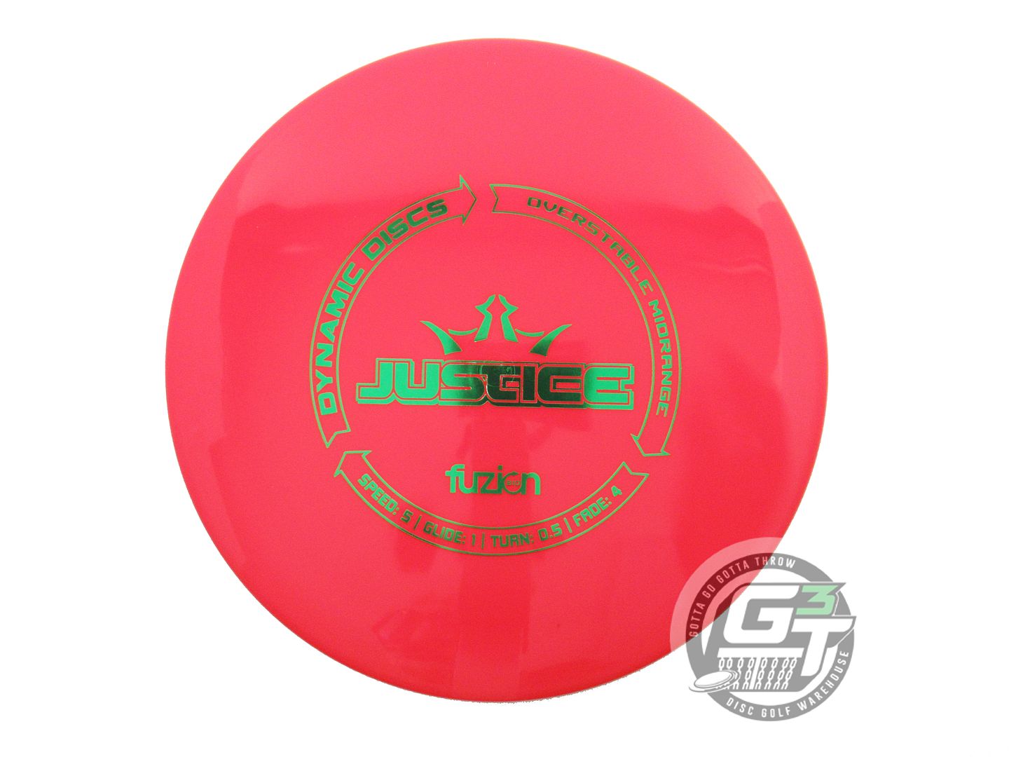 Dynamic Discs BioFuzion Justice Midrange Golf Disc (Individually Listed)