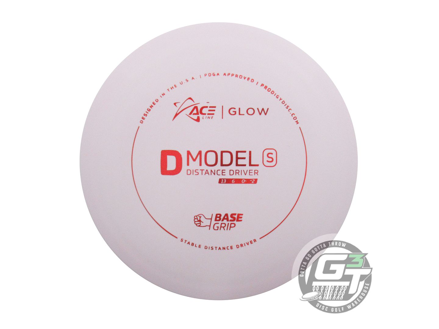 Prodigy Ace Line Glow Base Grip D Model S Distance Driver Golf Disc (Individually Listed)