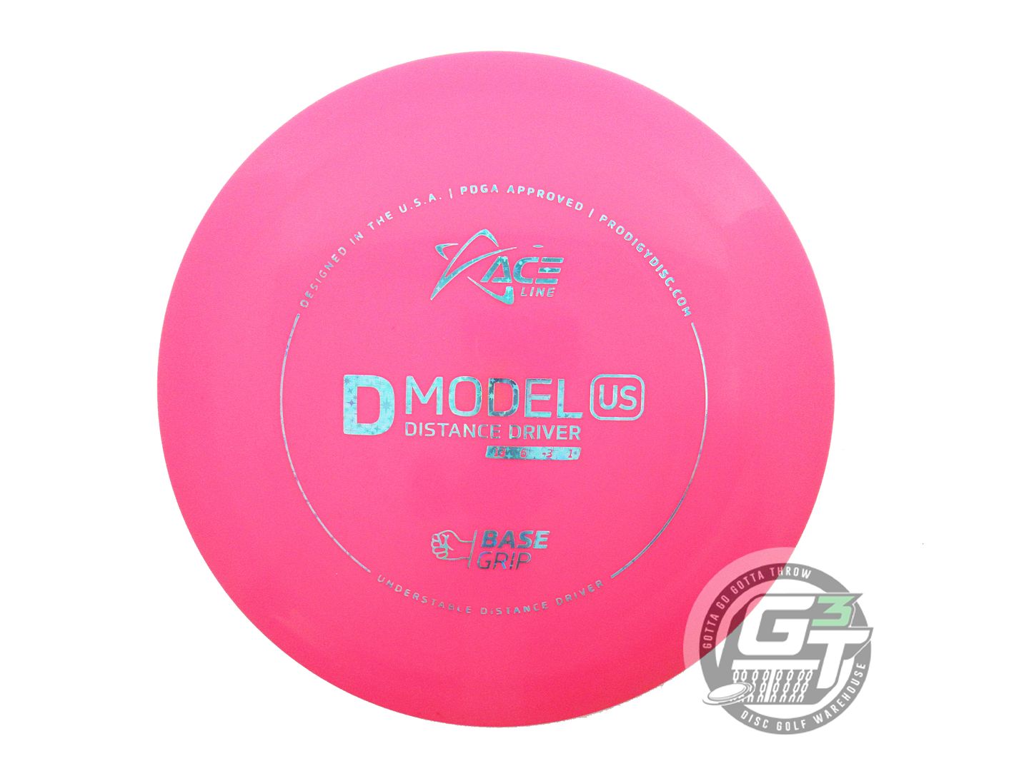 Prodigy Ace Line Base Grip D Model US Distance Driver Golf Disc (Individually Listed)