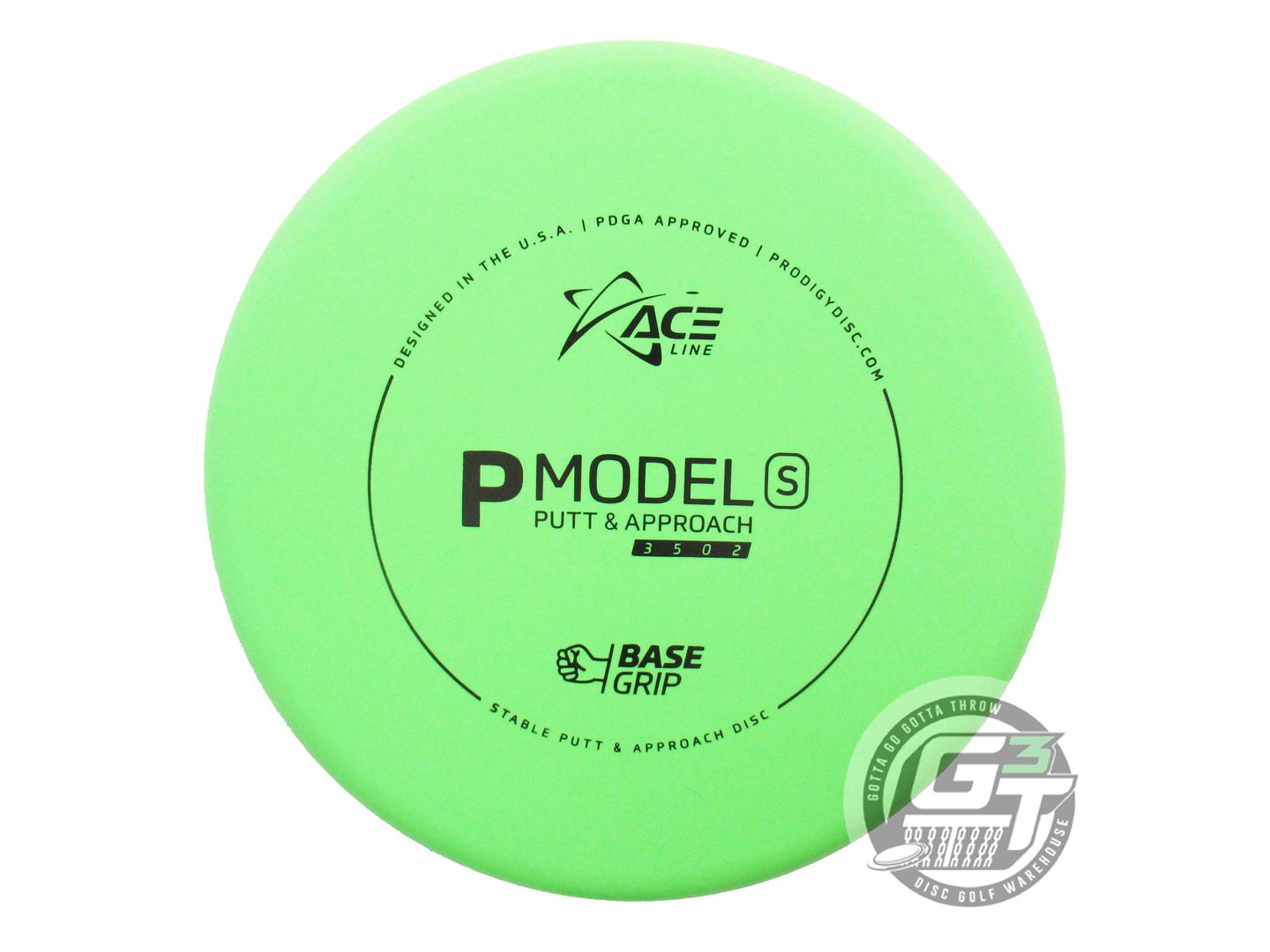 Prodigy Ace Line Base Grip P Model S Putter Golf Disc (Individually Listed)