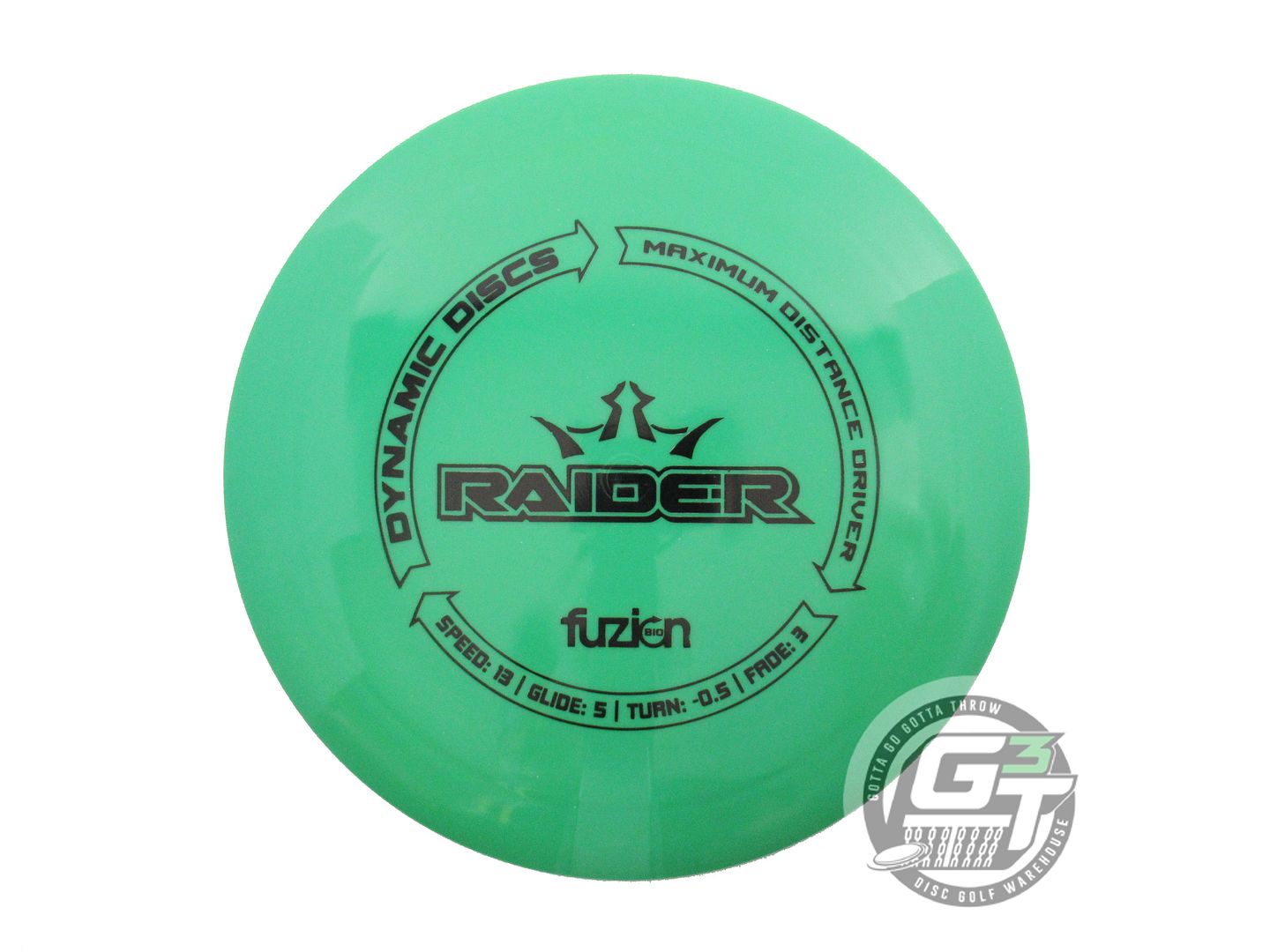 Dynamic Discs BioFuzion Raider Distance Driver Golf Disc (Individually Listed)