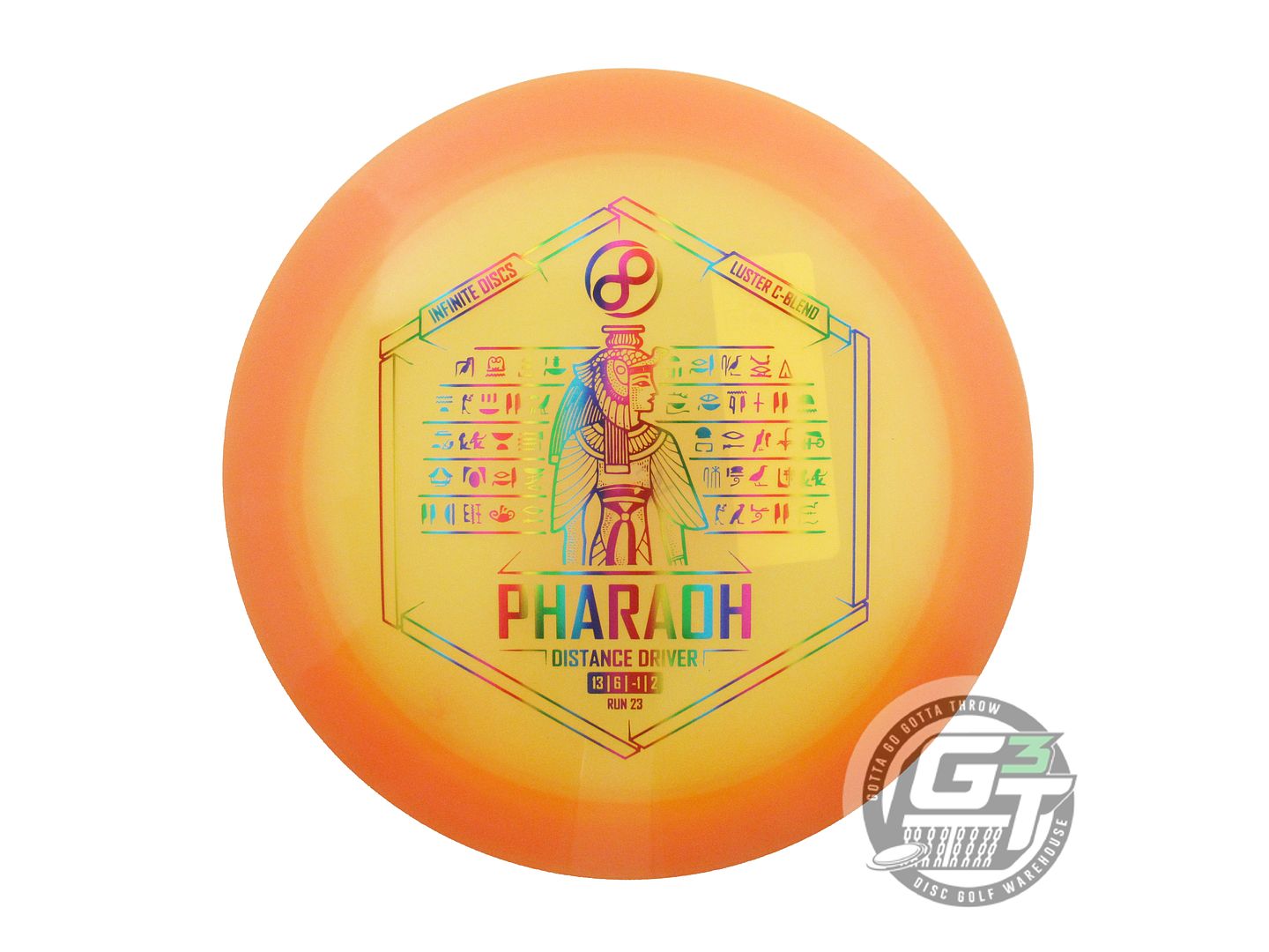 Infinite Discs Luster C-Blend Pharaoh Distance Driver Golf Disc (Individually Listed)