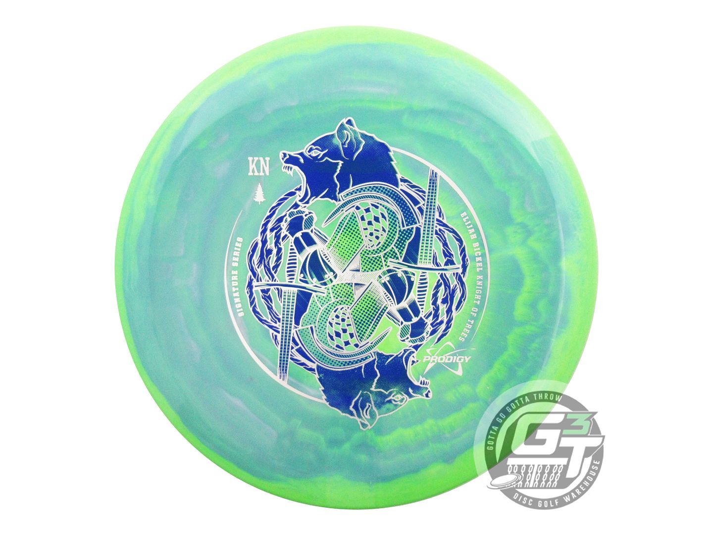 Prodigy Limited Edition 2023 Signature Series Elijah Bickel Knight of Trees 500 Spectrum PX3 Putter Golf Disc (Individually Listed)