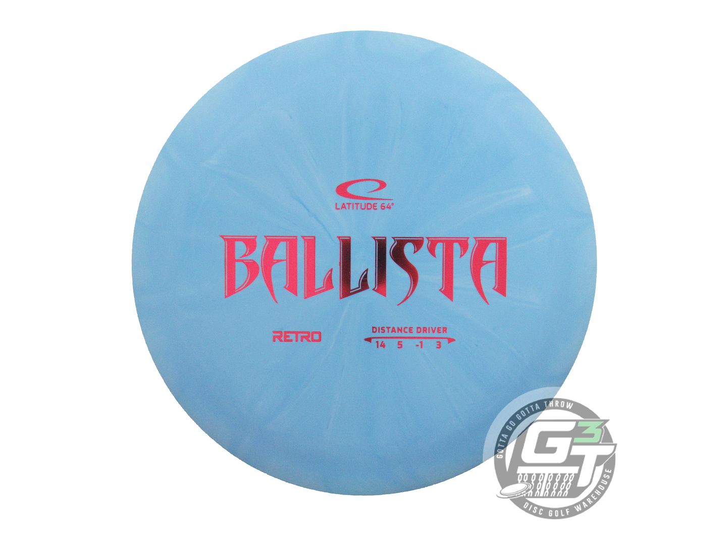 Latitude 64 Retro Burst Ballista Distance Driver Golf Disc (Individually Listed)