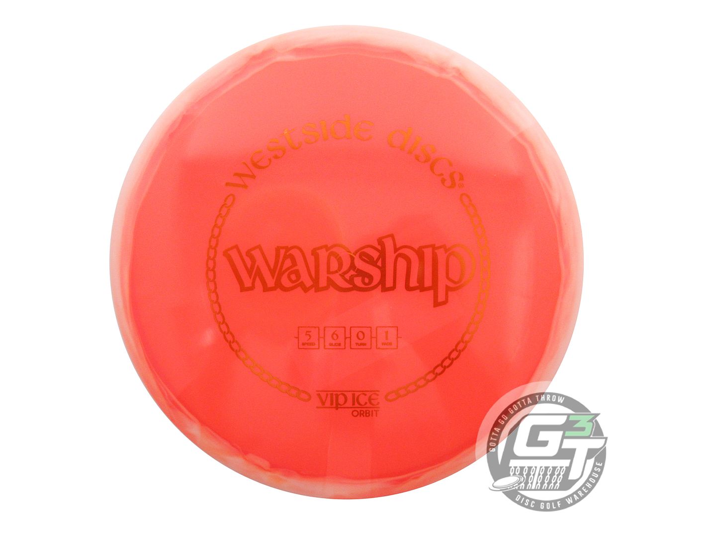 Westside VIP Ice Orbit Warship Midrange Golf Disc (Individually Listed)