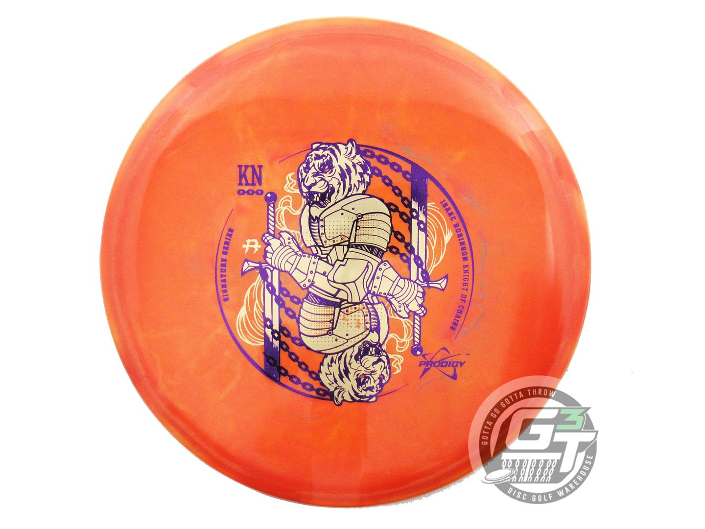 Prodigy Limited Edition 2023 Signature Series Isaac Robinson Knight of Chains 500 Spectrum M4 Midrange Golf Disc (Individually Listed)