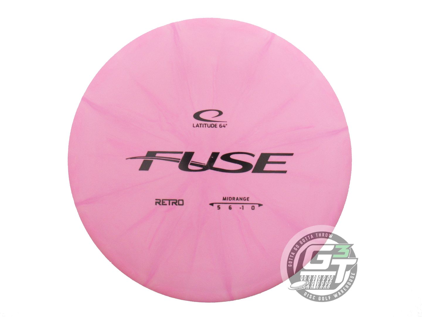 Latitude 64 Retro Burst Fuse Midrange Golf Disc (Individually Listed)
