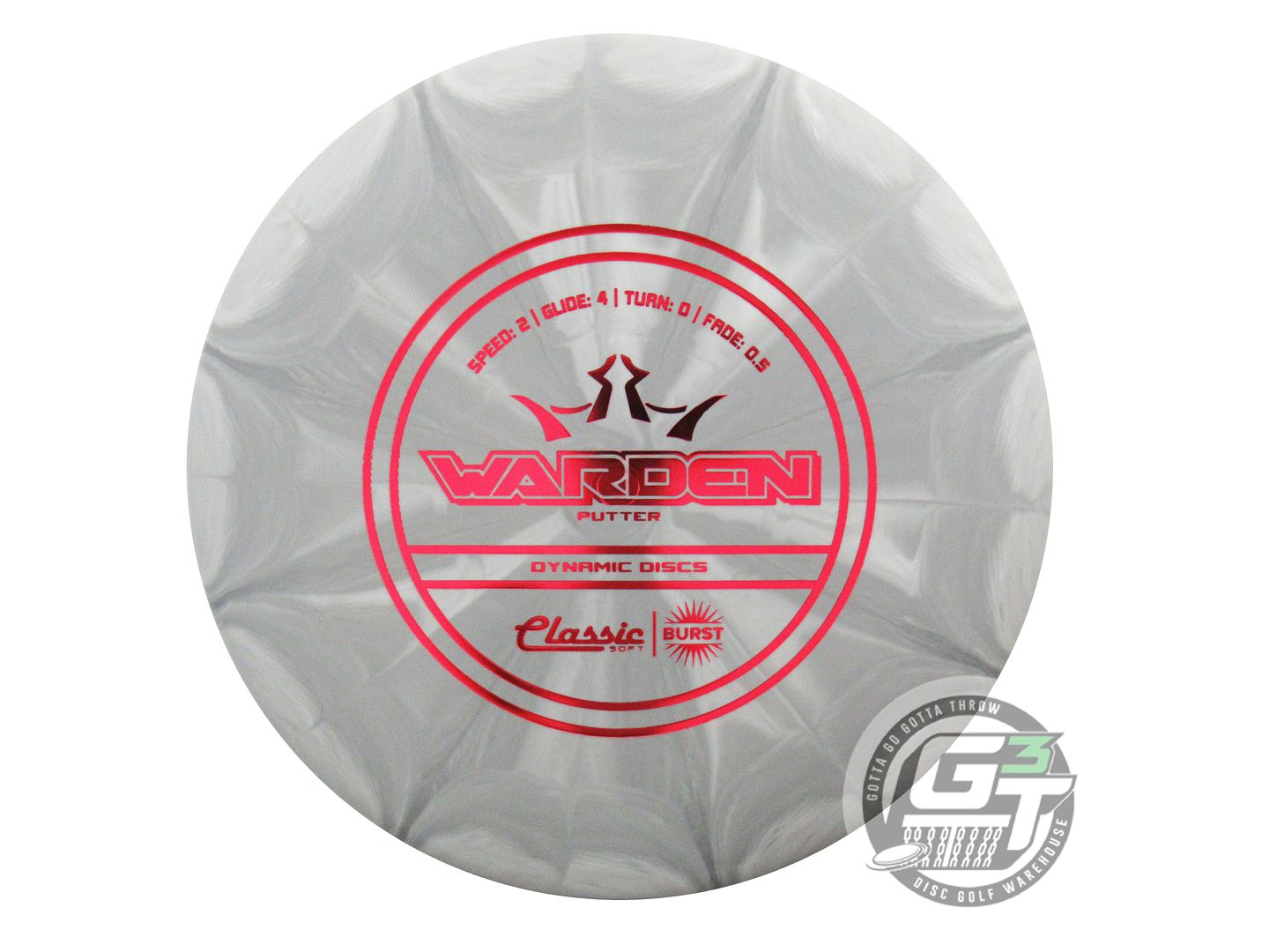 Dynamic Discs Classic Soft Burst Warden Putter Golf Disc (Individually Listed)