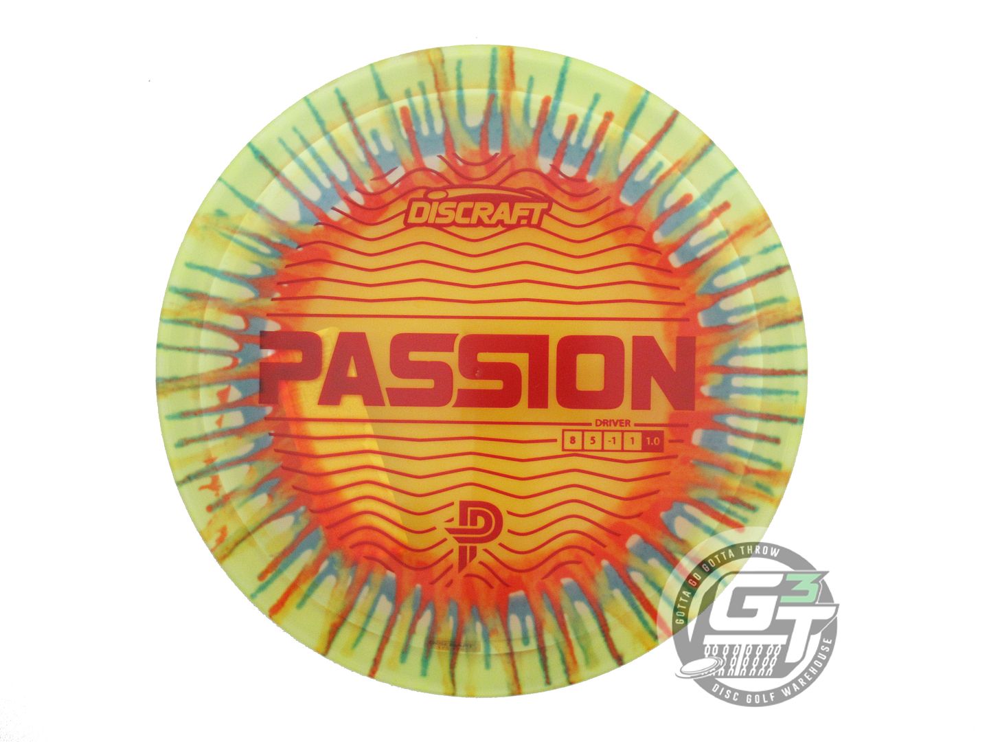 Discraft Limited Edition 2023 Elite Team Paige Pierce Fly Dye Elite Z Passion Fairway Driver Golf Disc (Individually Listed)