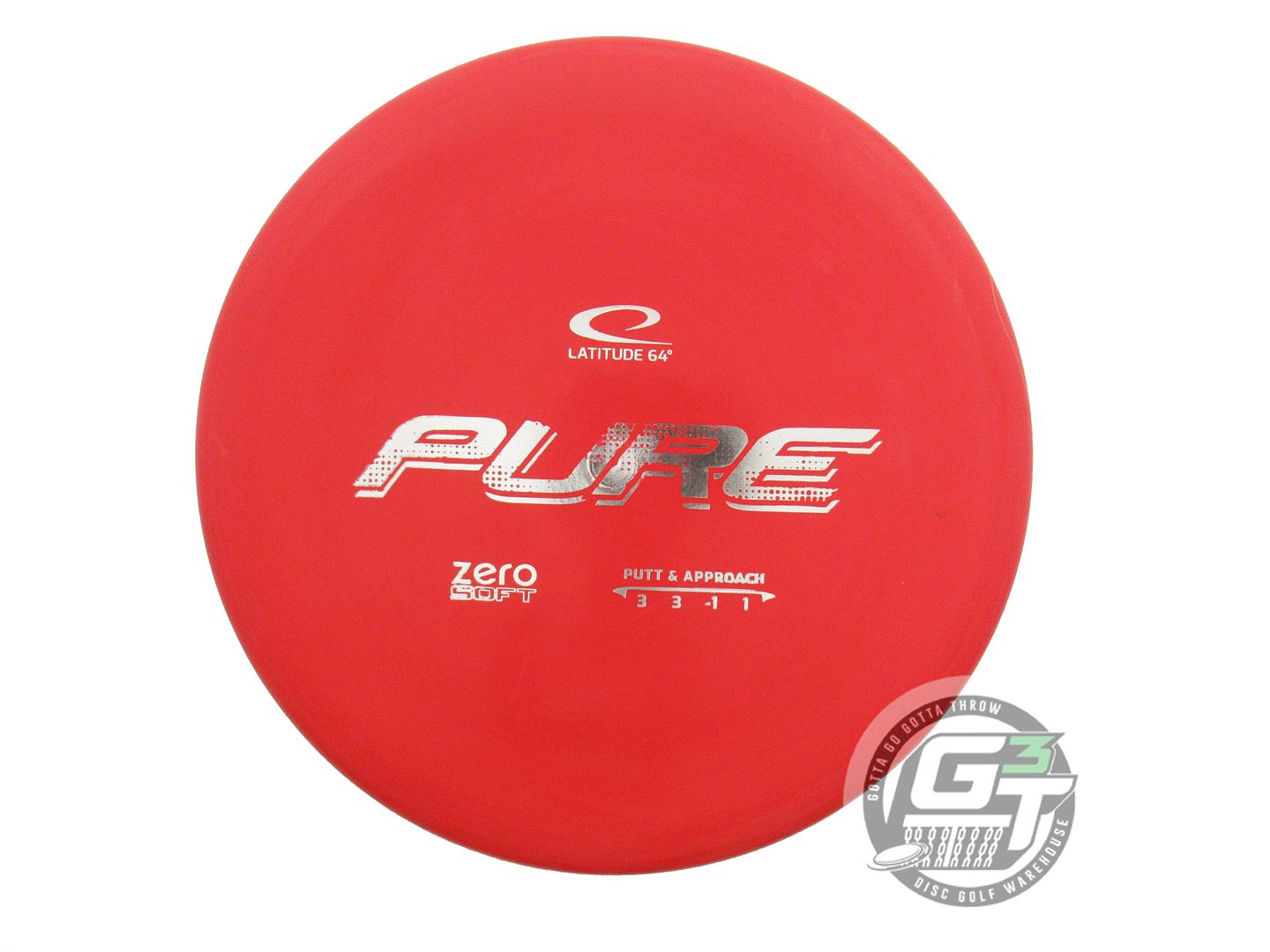 Latitude 64 Zero Line Soft Pure Putter Golf Disc (Individually Listed)