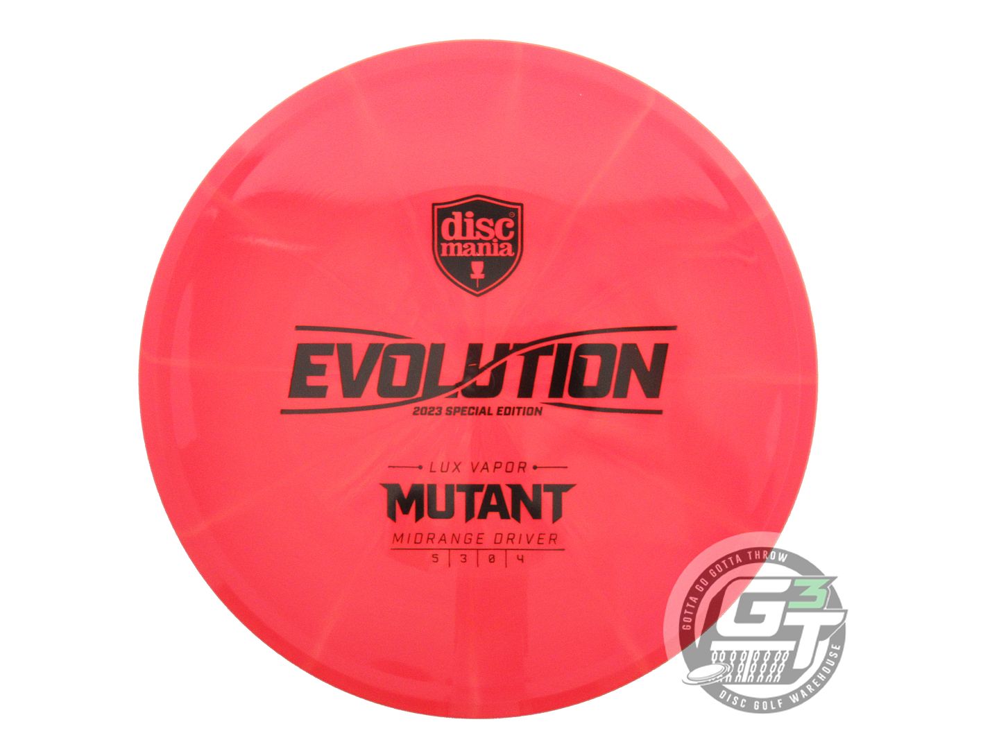 Discmania Special Edition Lux Vapor Mutant Midrange Golf Disc (Individually Listed)