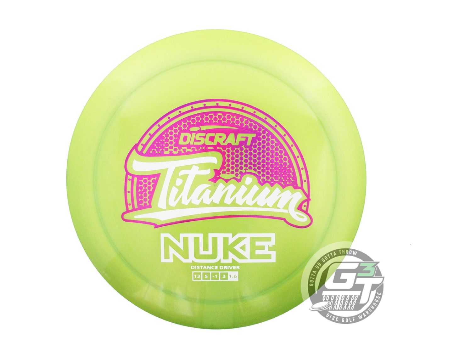 Discraft Titanium Nuke Distance Driver Golf Disc (Individually Listed)