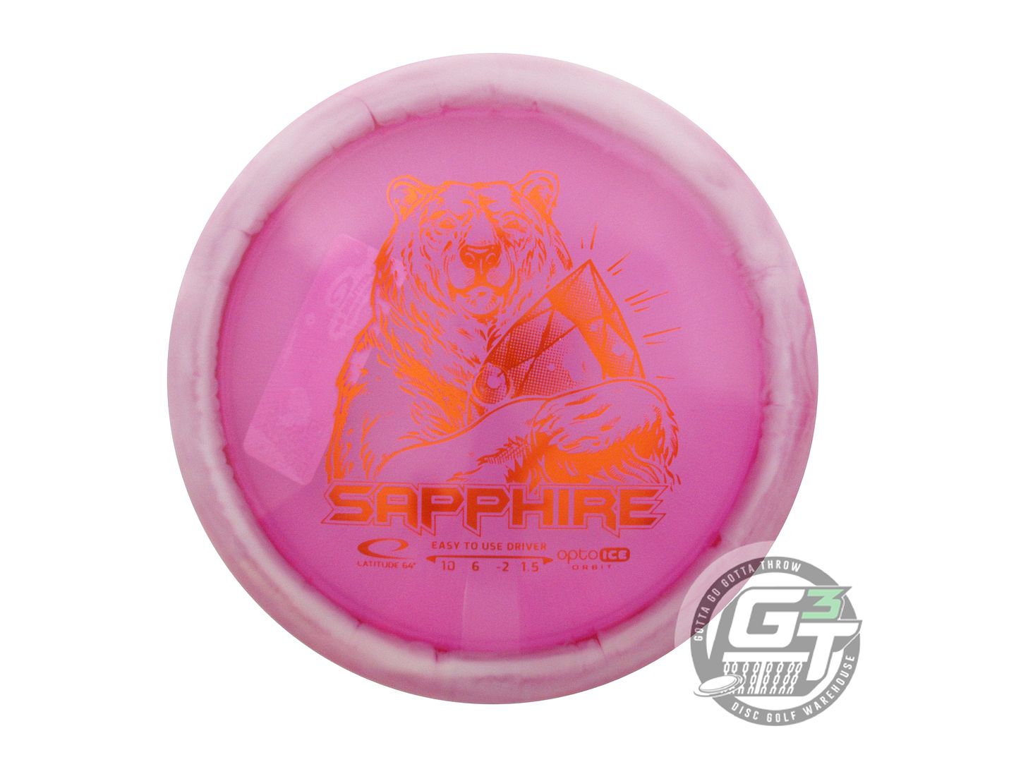 Latitude 64 Opto Ice Orbit Sapphire Distance Driver Golf Disc (Individually Listed)