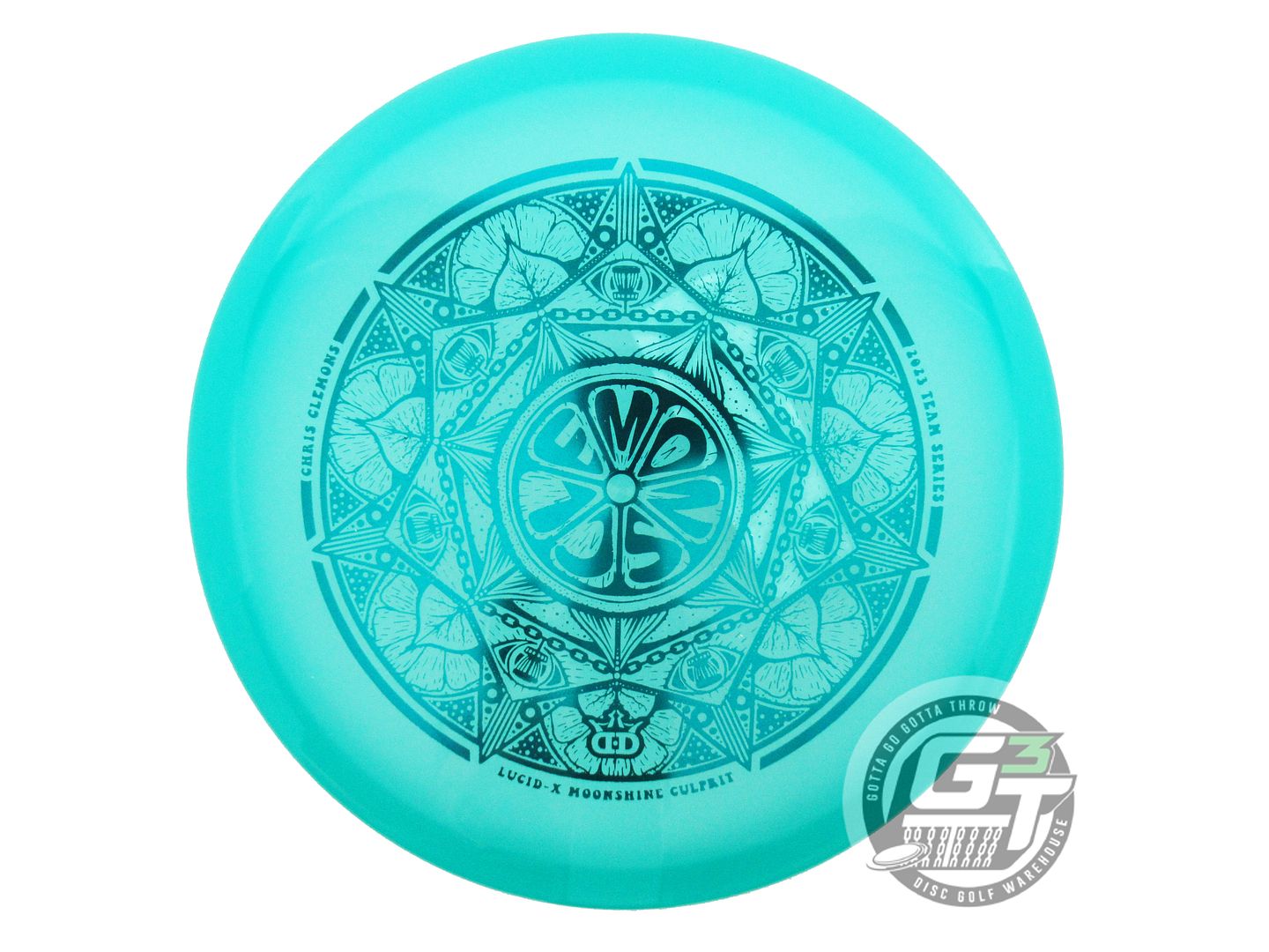 Dynamic Discs Limited Edition 2023 Team Series Chris Clemons Moonshine Glow Lucid-X Culprit Midrange Golf Disc (Individually Listed)