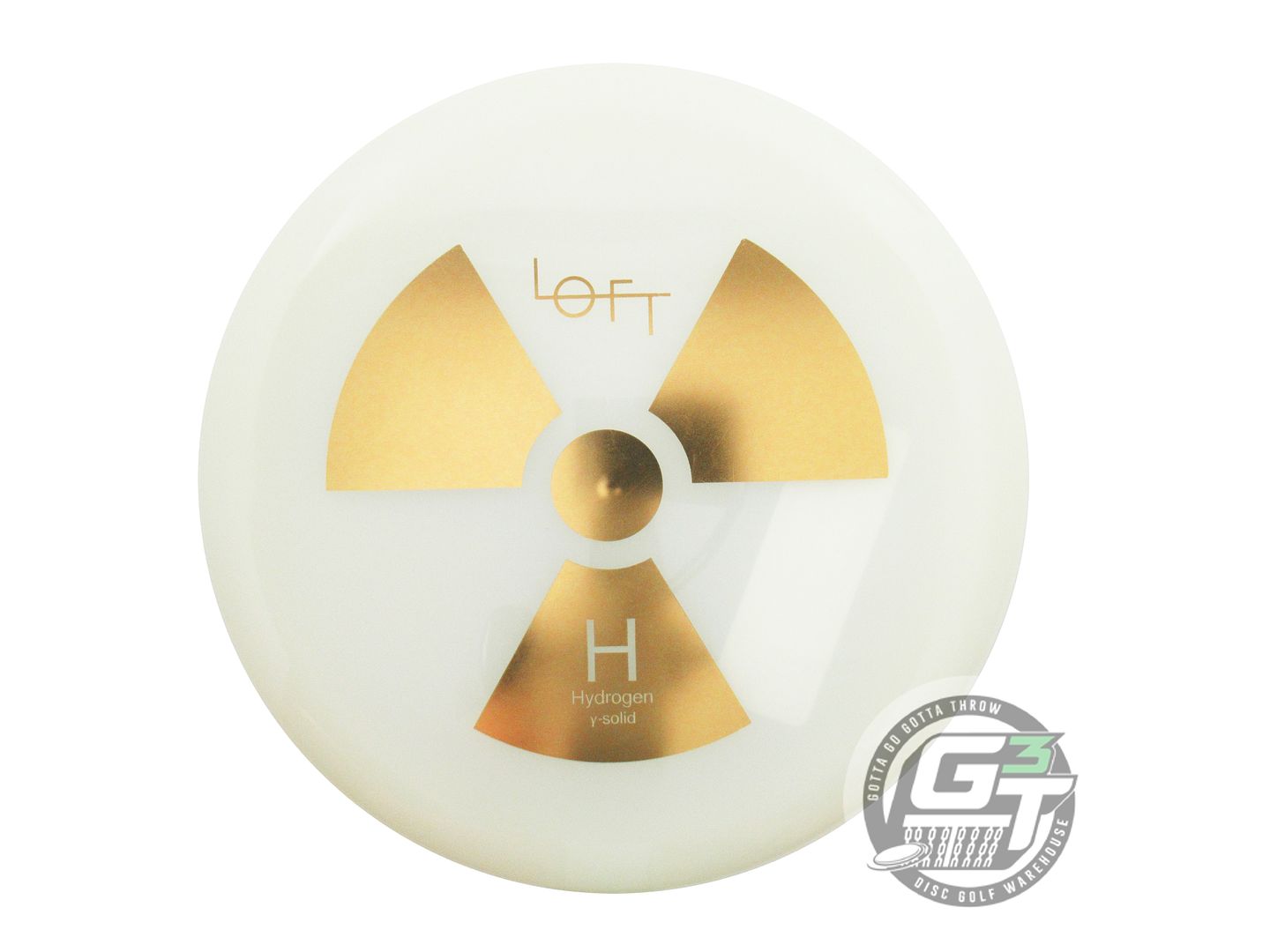 Loft Discs Gamma Solid Glow Hydrogen Putter Golf Disc (Individually Listed)