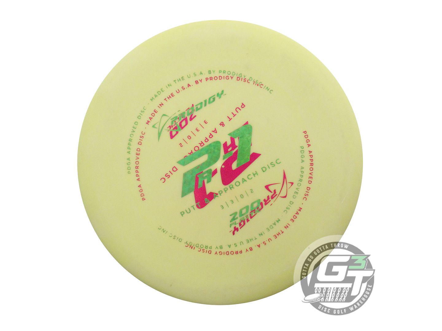 Prodigy Factory Second 200 Series PA1 Putter Golf Disc (Individually Listed)