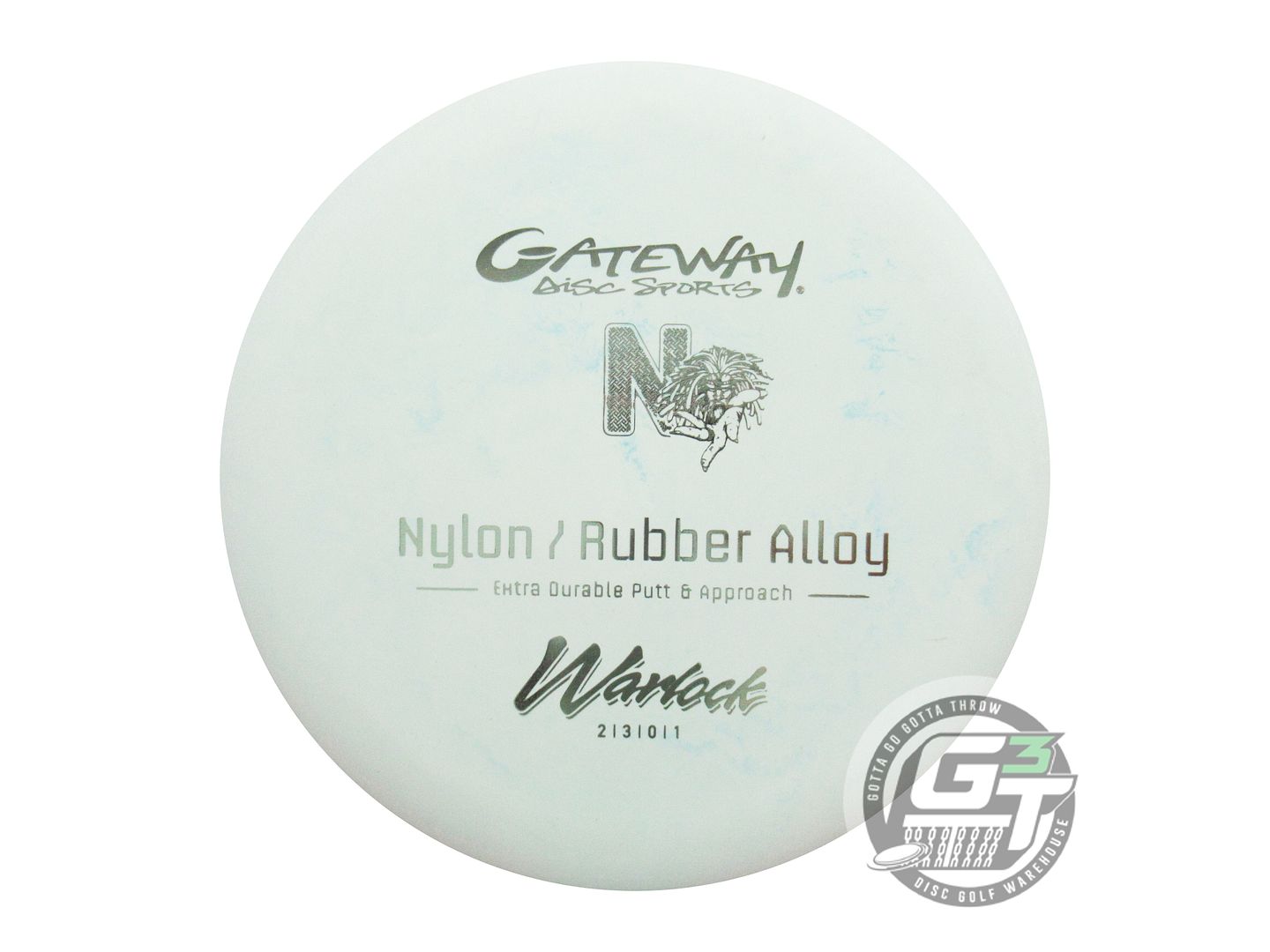 Gateway Nylon Rubber Alloy Warlock Putter Golf Disc (Individually Listed)
