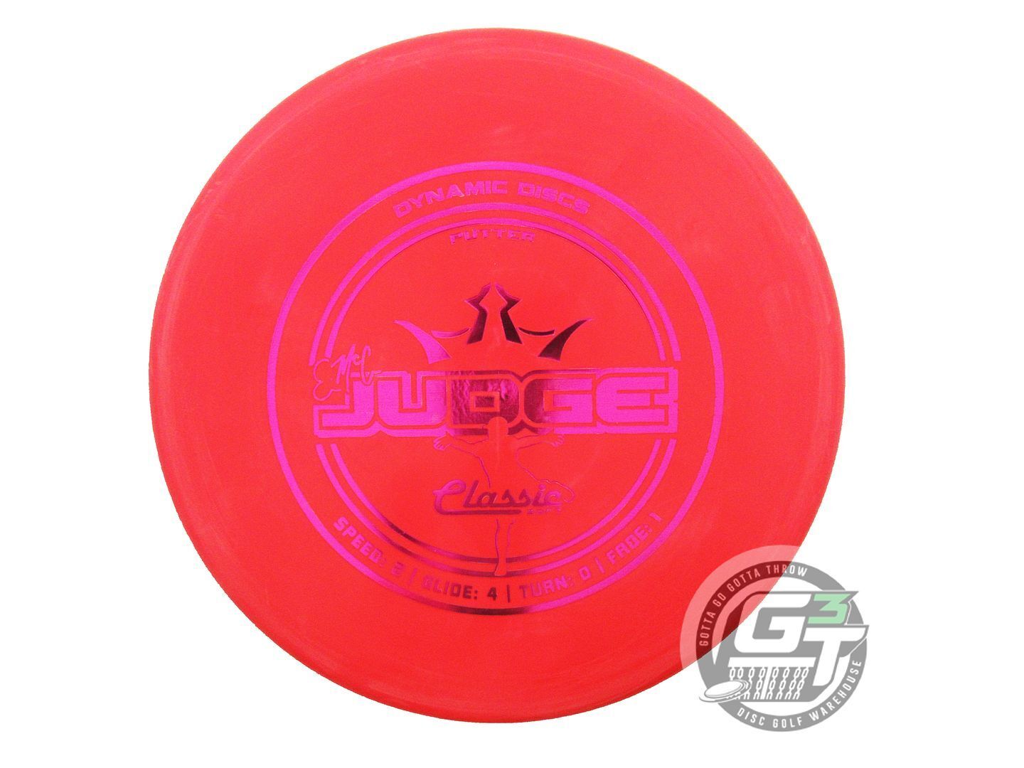 Dynamic Discs Classic Soft EMAC Judge Putter Golf Disc (Individually Listed)